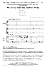 O Savior Rend the Heavens Wide Two-Part Mixed choral sheet music cover